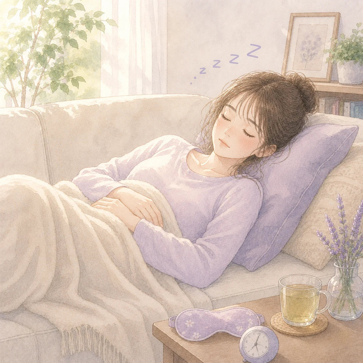 短い仮眠イメージ