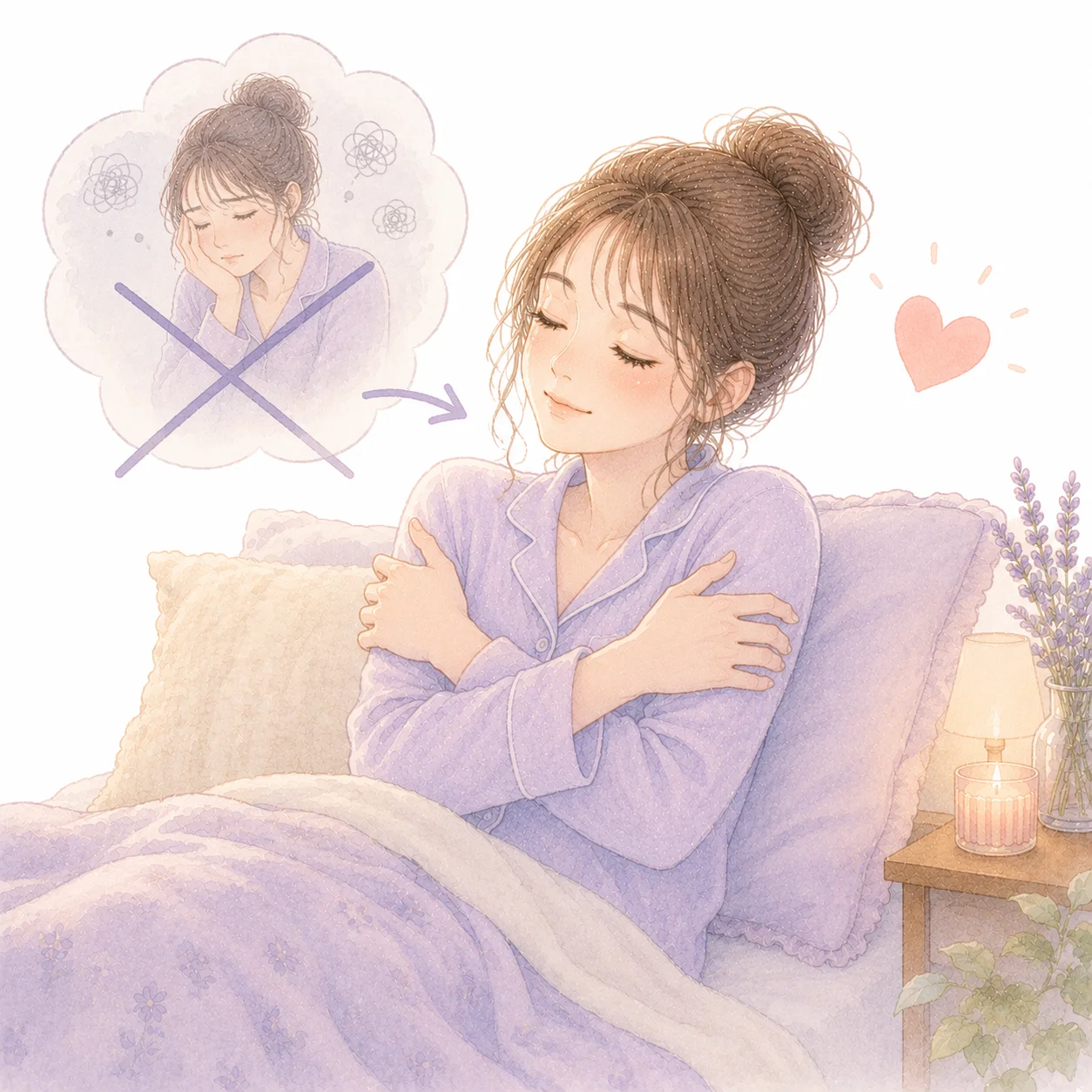 自分を責めないイメージ