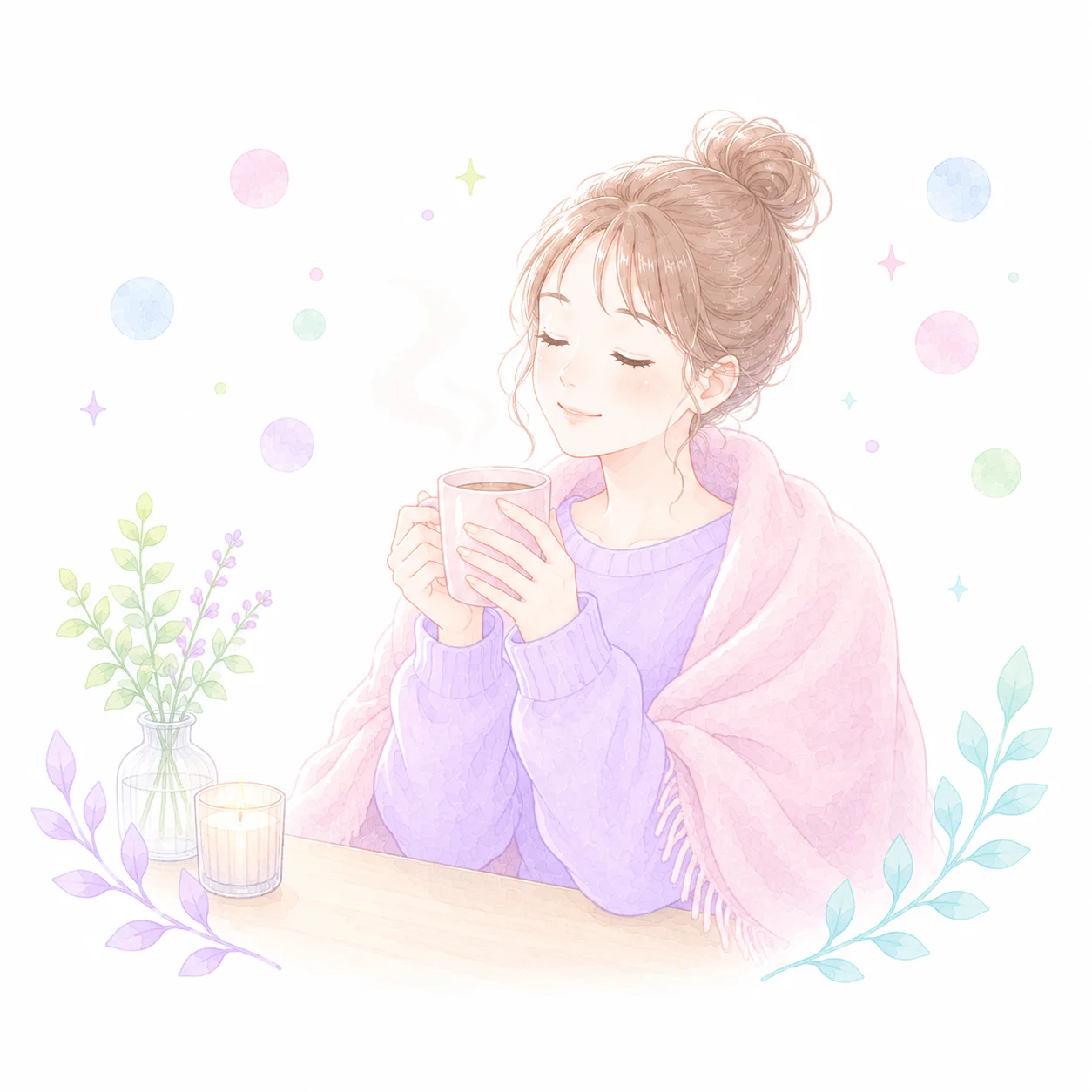 温かい飲み物イメージ