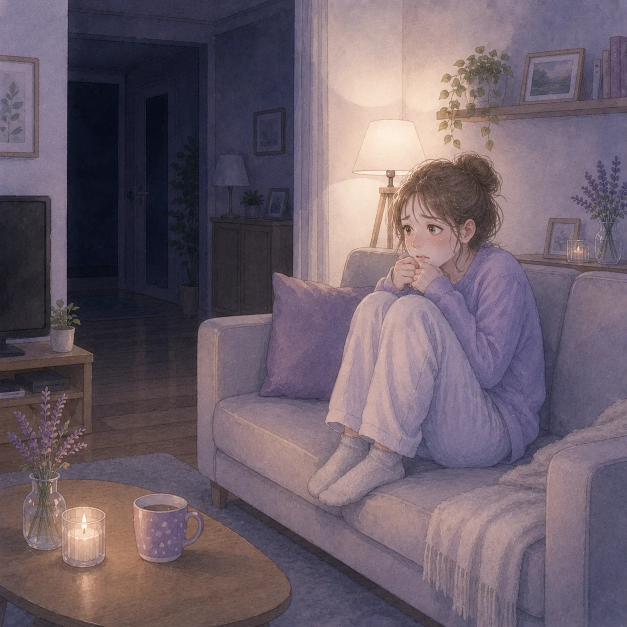 孤独・不安なイメージ