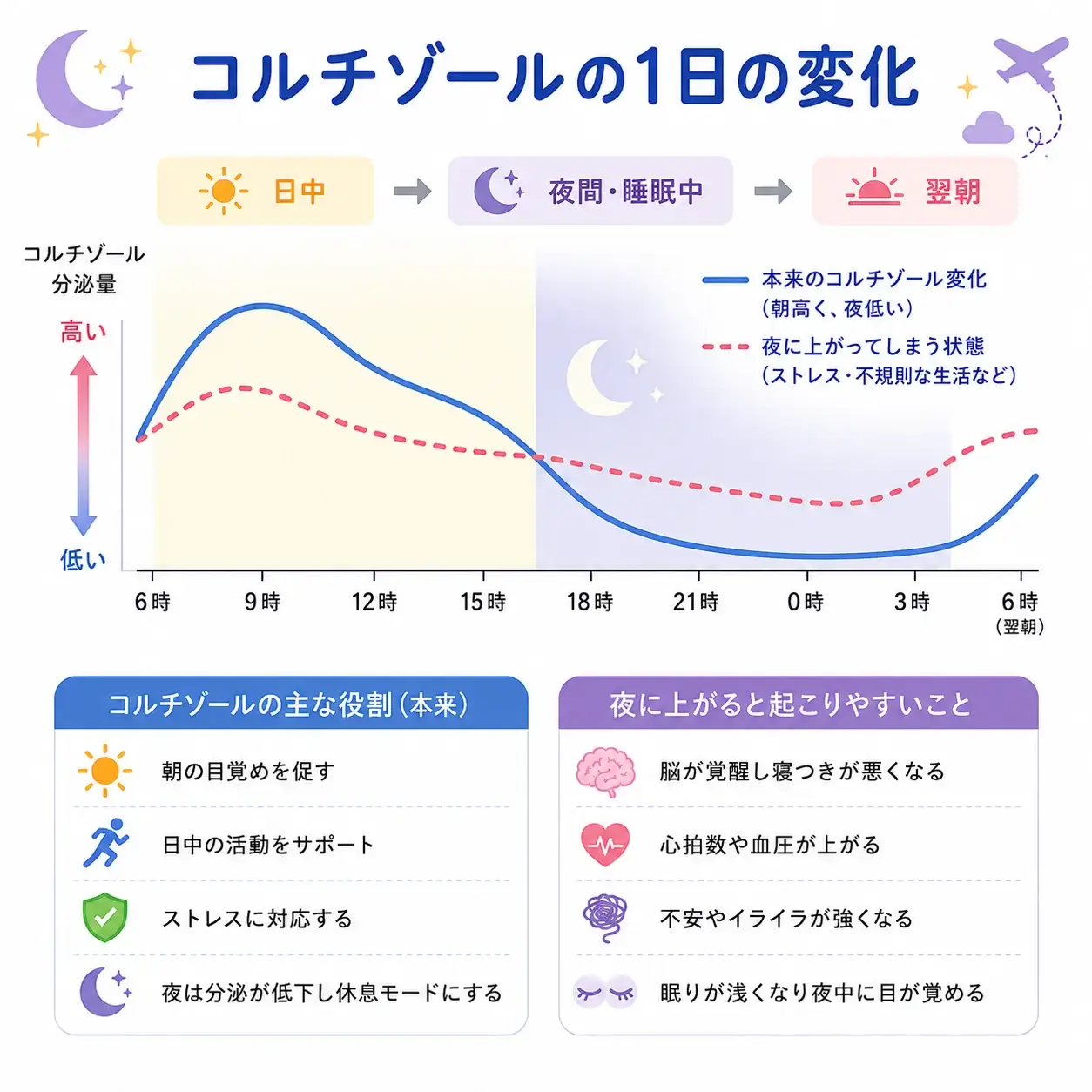 コルチゾールイメージ